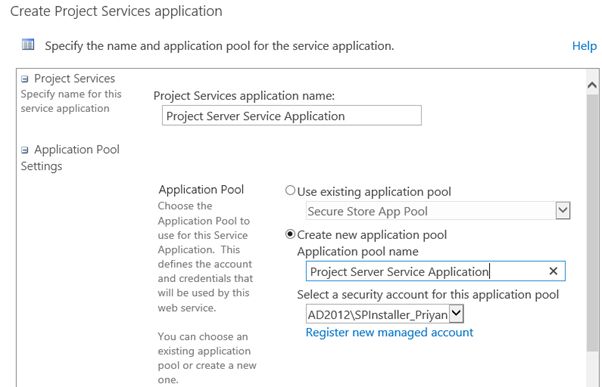 Service Application 